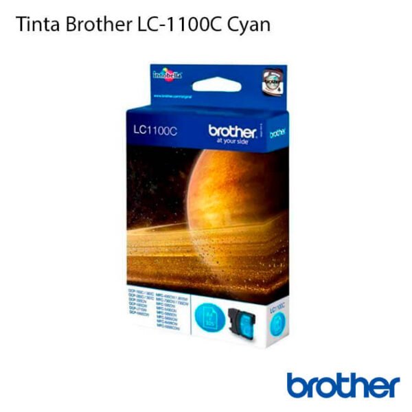 ▷ Tinta Brother LC1100C Cyan 【 original 】