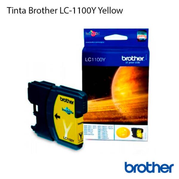 ▷ Tinta Brother LC1100Y Yellow 【 original 】