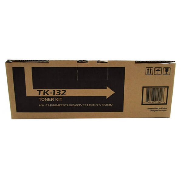 Toner Kyocera FS-1300D, 1028MFP TK-132 Original Negro