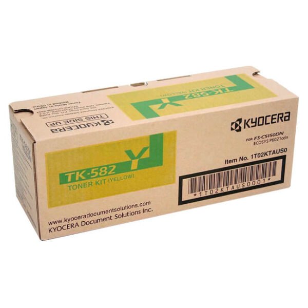 Cartucho de Toner Kyocera TK-582Y Original Yellow