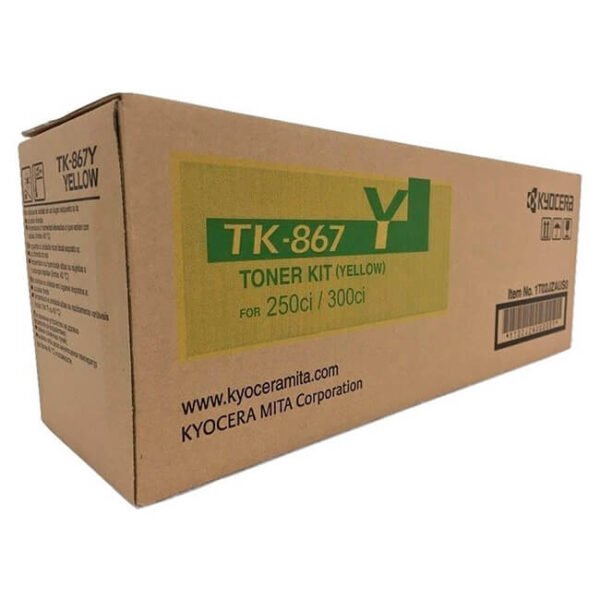 Cartucho de Toner Kyocera TK-867Y Original Yellow