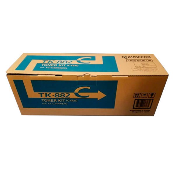Cartucho de Toner Kyocera TK-882C Original Cyan