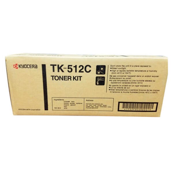 Toner Kyocera TK-512C Cyan Gran Precio Original
