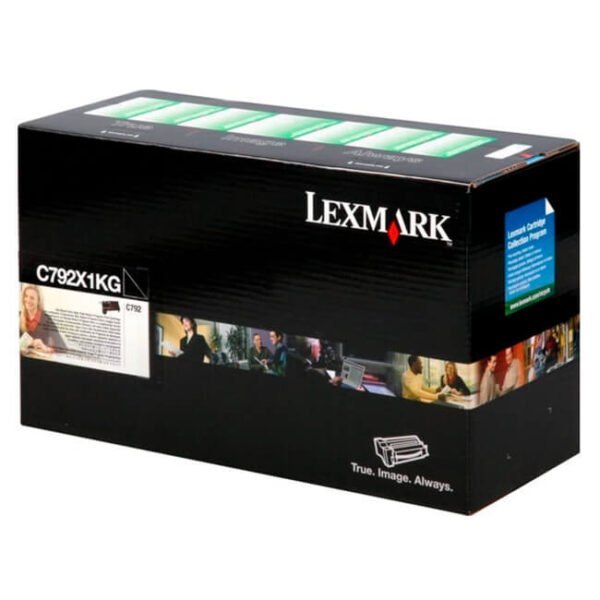 Tóner Lexmark C792X1KG original Negro