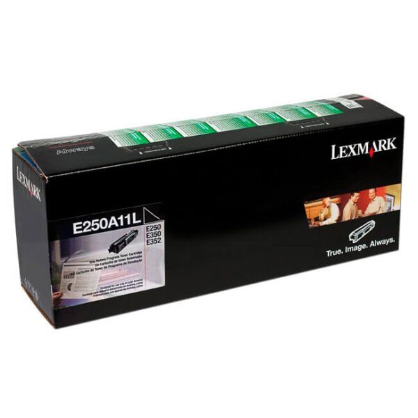 Tóner Lexmark E250A11L original Negro