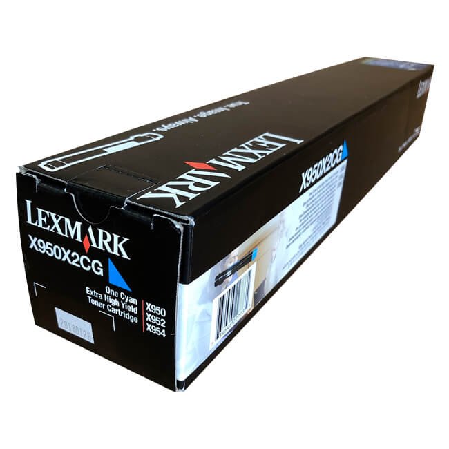Tóner Lexmark X950X2CG original Cyan