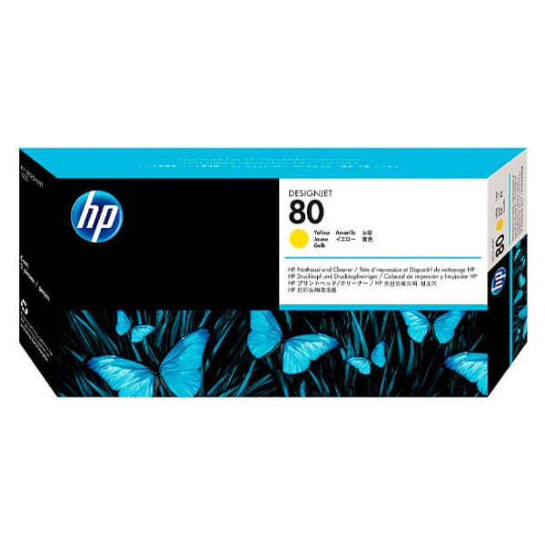 Cabezal HP C4823A Yellow 80 original