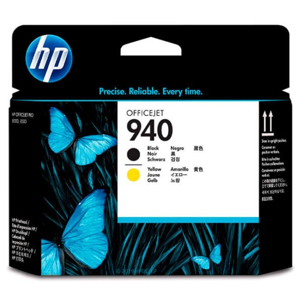 Cabezal HP C4900A Black, Yellow 940 original