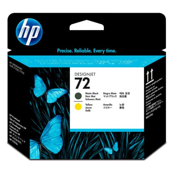 Cabezal HP C9384A Matte, Black, Yellow  72 original