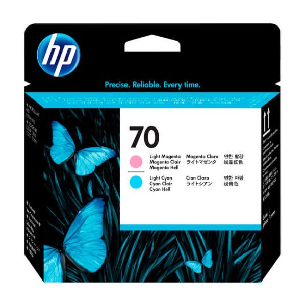 Cabezal HP C9405A Lt Cyan, Lt Magenta  70 original