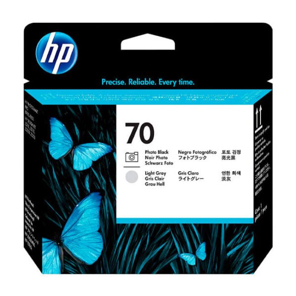 Cabezal HP C9407A Ph Black, Lt Gray 70 original
