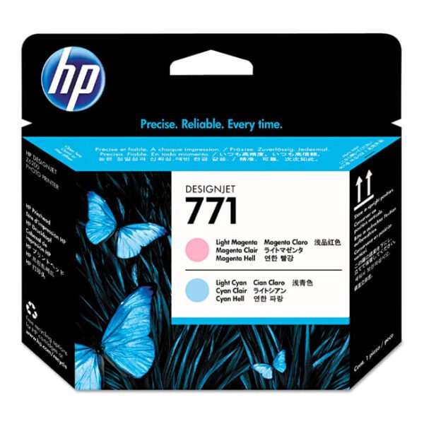 Cabezal HP CE019A Ligh Magenta, Light Cyan 771 original