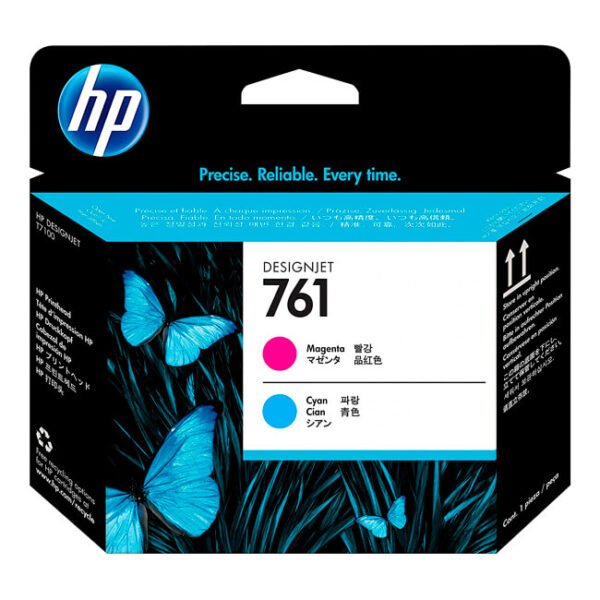 Cabezal HP CH646A Magenta, Cyan 761 original