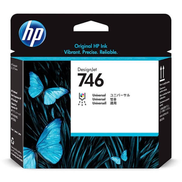 Cabezal HP P2V25A Cian, Magenta, Negro, Yellow 746 original