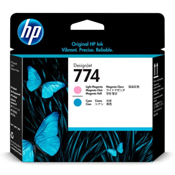 Cabezal HP P2V98A Light Magenta, Light Cyan 774 original