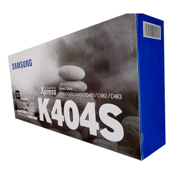 Toner Samsung SL-C433, C482 CLT-K404S SU104A Negro Original