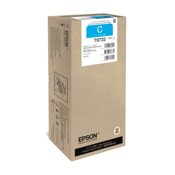 Tinta Epson T973220 original T973 Cyan