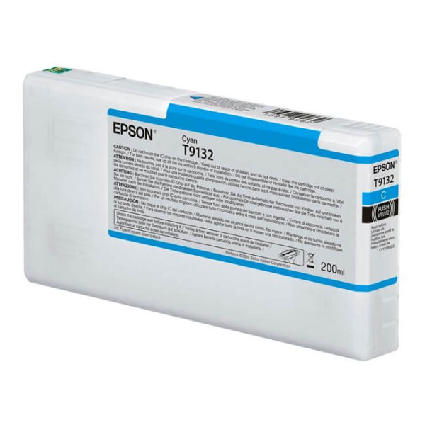 Tinta Epson T9132 original T913200 Cyan
