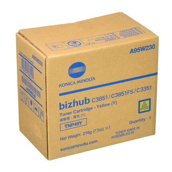 Toner Konica Minolta TNP49Y Amarillo
