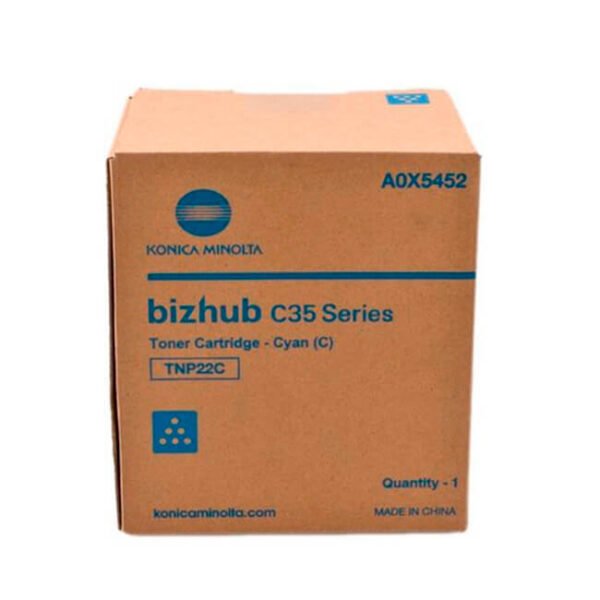 Toner Konica Minolta TNP22C Cian