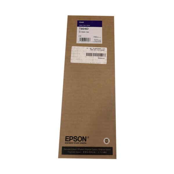 Tinta Epson T804D original T804D00 Violeta