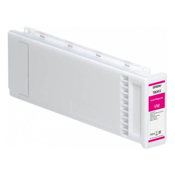 Tinta Epson T8003 UltraChrome T800300 Magenta Vivo