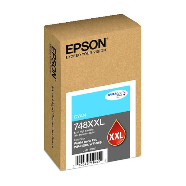 Tinta Epson T748XXL220 Cyan T748XXL2 original