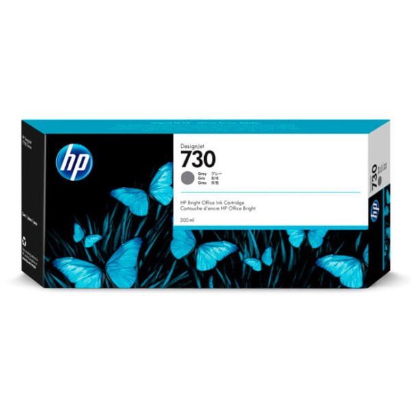 Tinta HP 730 original P2V72A Gray