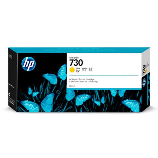 Tinta HP 730 original P2V70A Yellow
