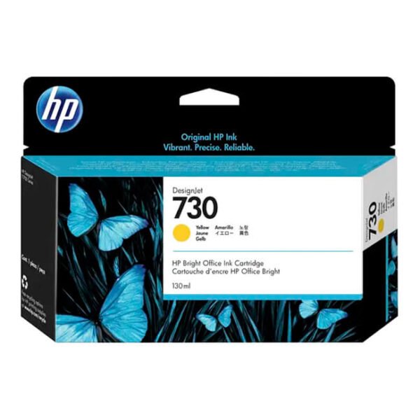 Tinta HP 730 original P2V64A Yellow