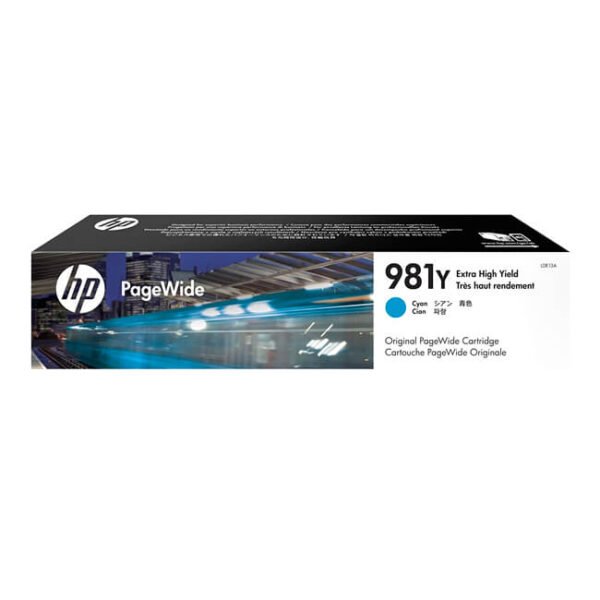 Tinta HP 981Y original L0R13A Cian