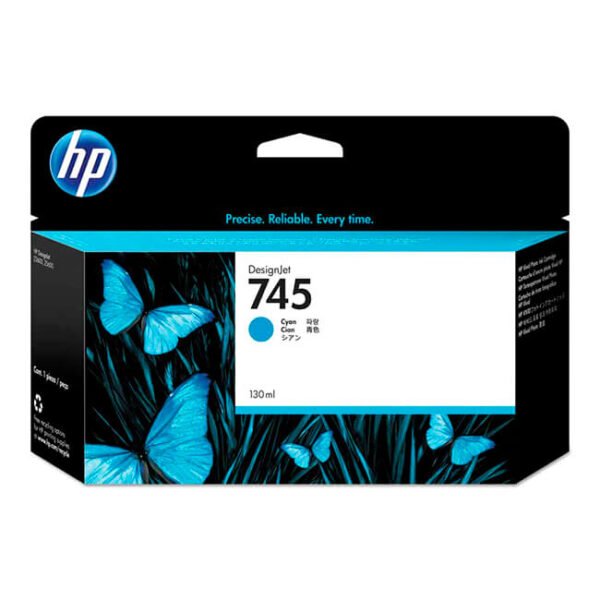 Tinta HP 745A original F9J97A Cyan