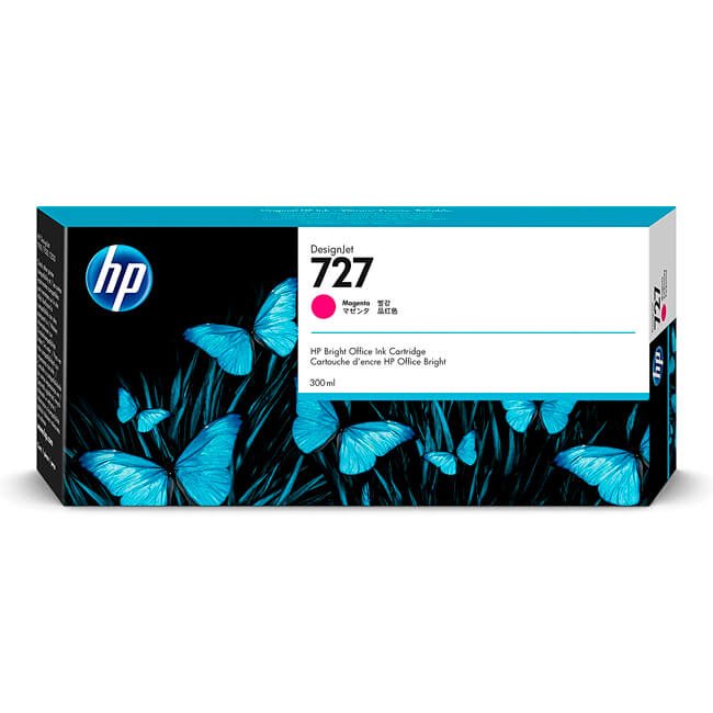 Tinta HP 727 original F9J77A Magenta