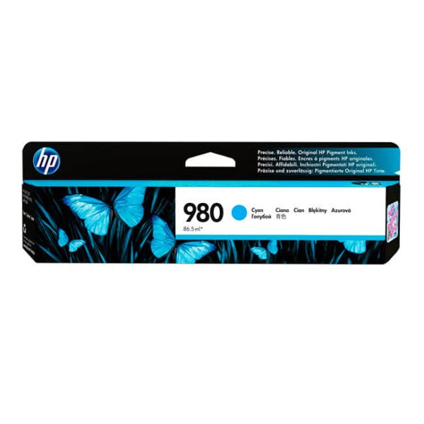 Tinta HP 980 original D8J07A Cyan