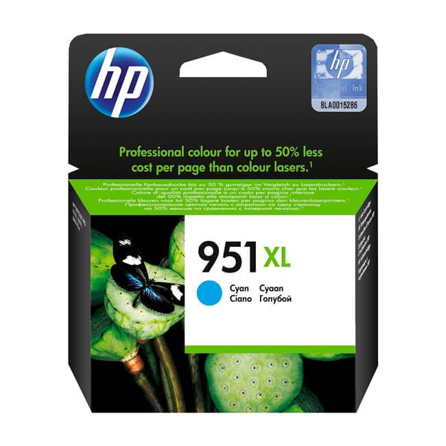 Tinta HP 951XL original CN046AL Cyan