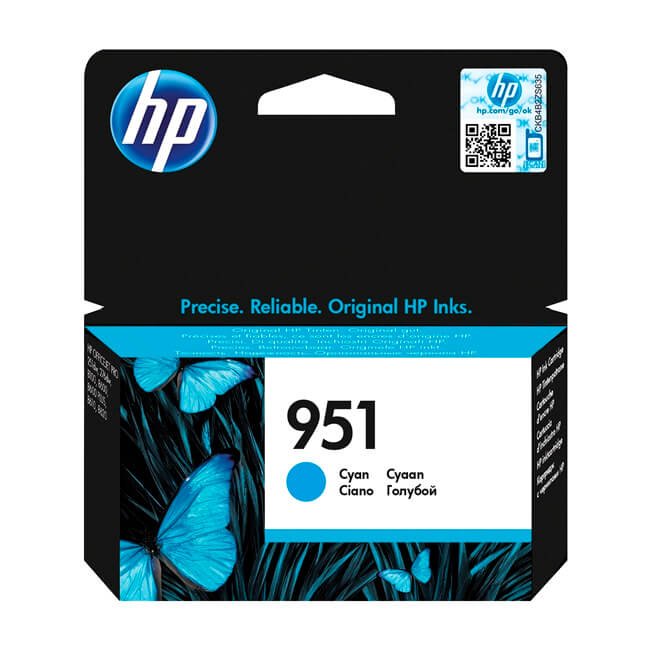 Tinta HP 951 original CN050AL Cyan Tinta HP 951 original CN050AL Cyan