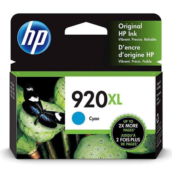 Tinta HP 920XL original CD972AL Cyan