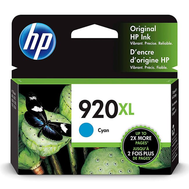 Tinta HP 920XL original CD972AL Cyan