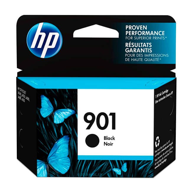 Tinta HP 901 original CC653AL Negro