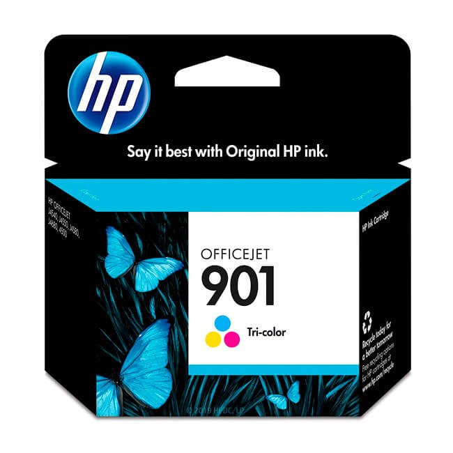 Tinta HP 901 original CC656AL Tricolor