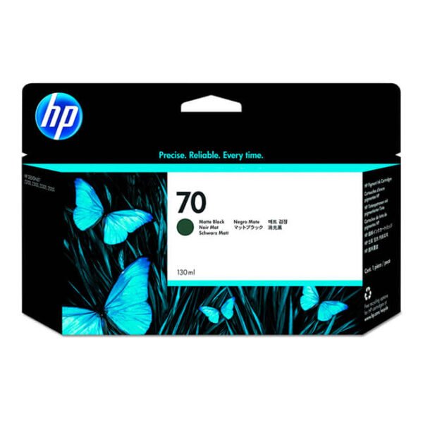 Tinta HP 70 original C9448A Matte Black