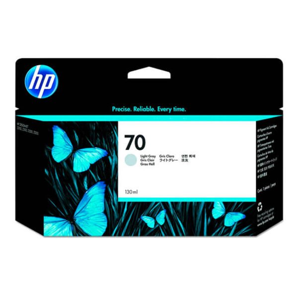Tinta HP 70 original C9451A Light Gray