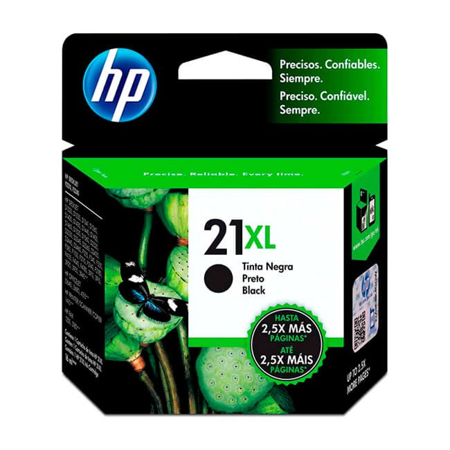 Tinta HP 21XL original C9351CL Negro