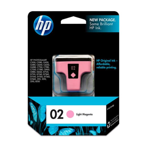 Tinta HP 02 original C8775WL Light Magenta