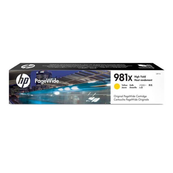 Tinta HP 981X original L0R11A Yellow