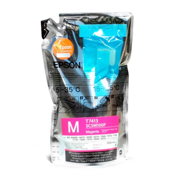 Bolsa de Tinta Epson T741300 Magenta original