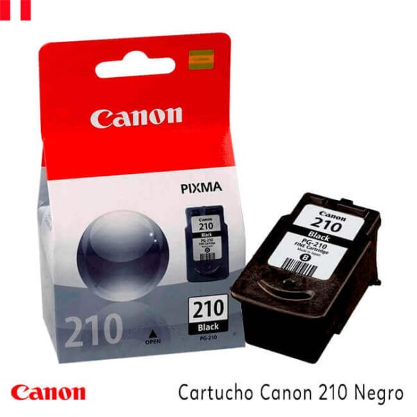 ▷ Cartucho Canon 210 Negro ? 9 mililitros ? Original