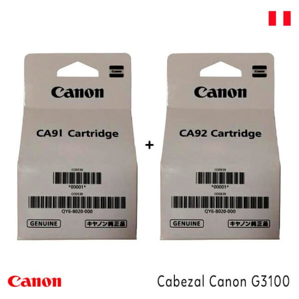 ▷ Cabezal Canon G3100 【 Negro y Tricolor 】 Original