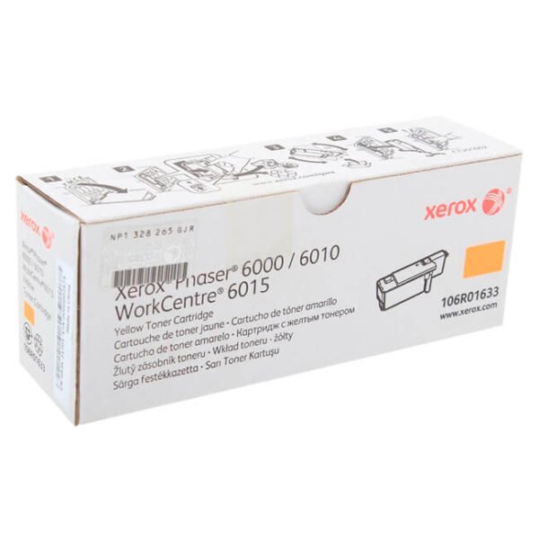 Toner Xerox 106R01633 Yellow Al Mejor Precio Original