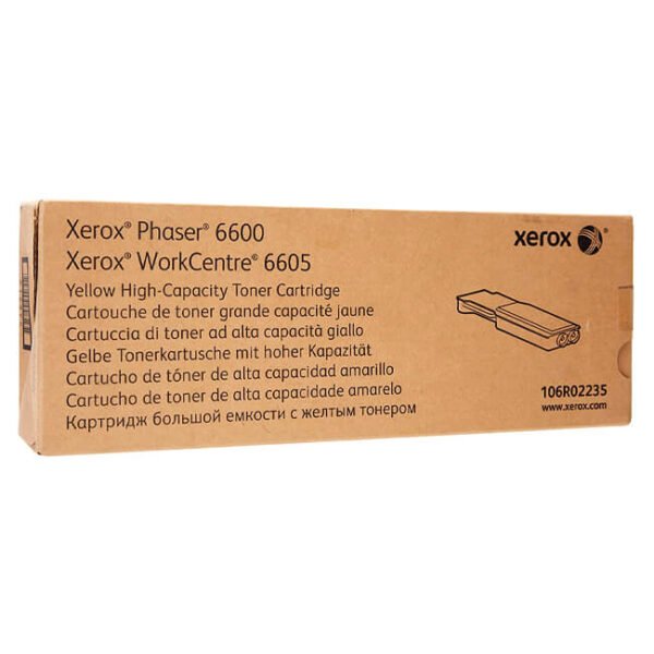 Toner Xerox 106R02235 Yellow Al Mejor Precio Original